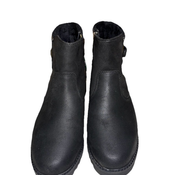 Skechers Women's Arch Fit Marlie Weekend Chat Boots Black Size 8 - Picture 2 of 6